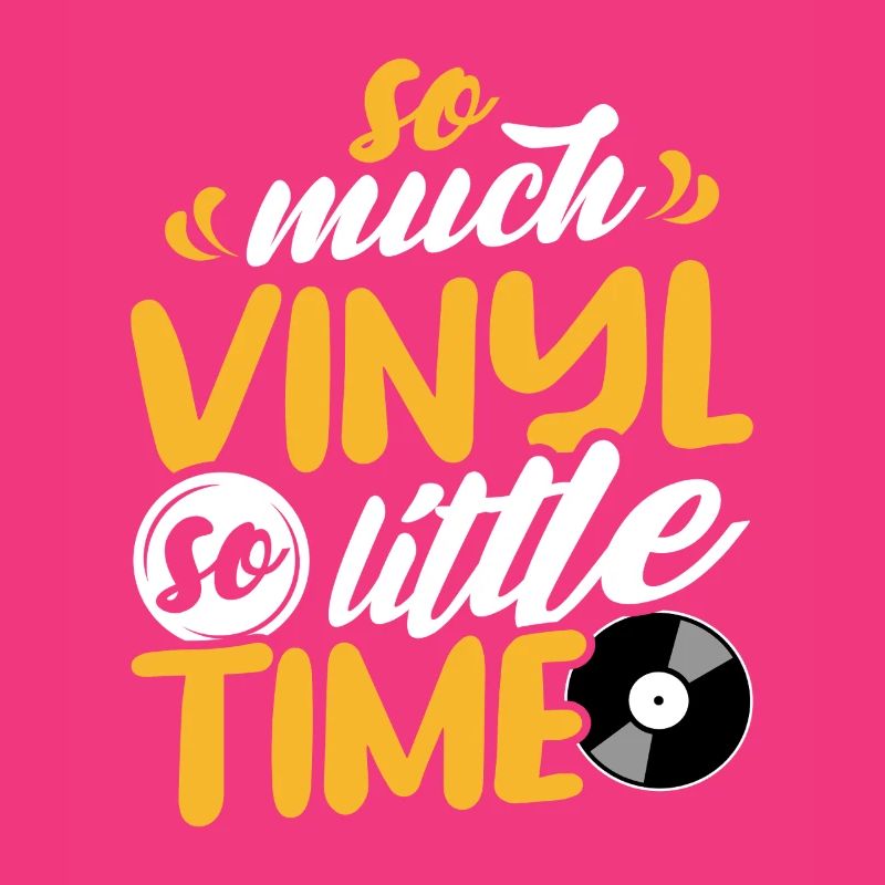 Tellement de vinyle, si peu de temps de design