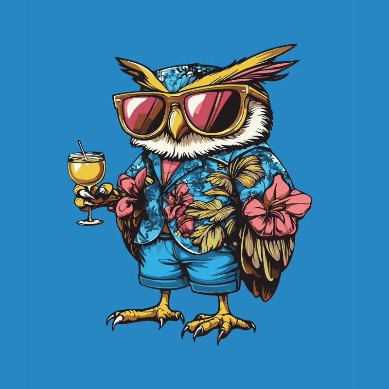 Owl Comic Summer