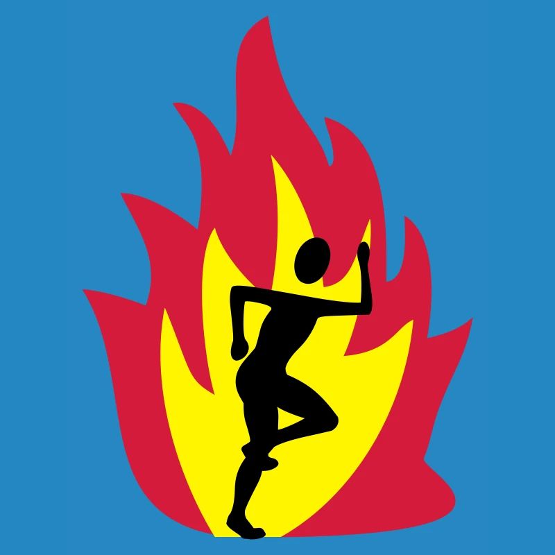 Runner flame