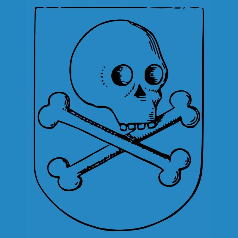 Schädel und Knochen