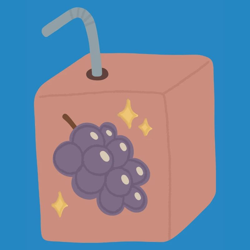 Grape Juice Box Design