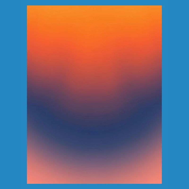 Mitternachts-Glut-Gradient