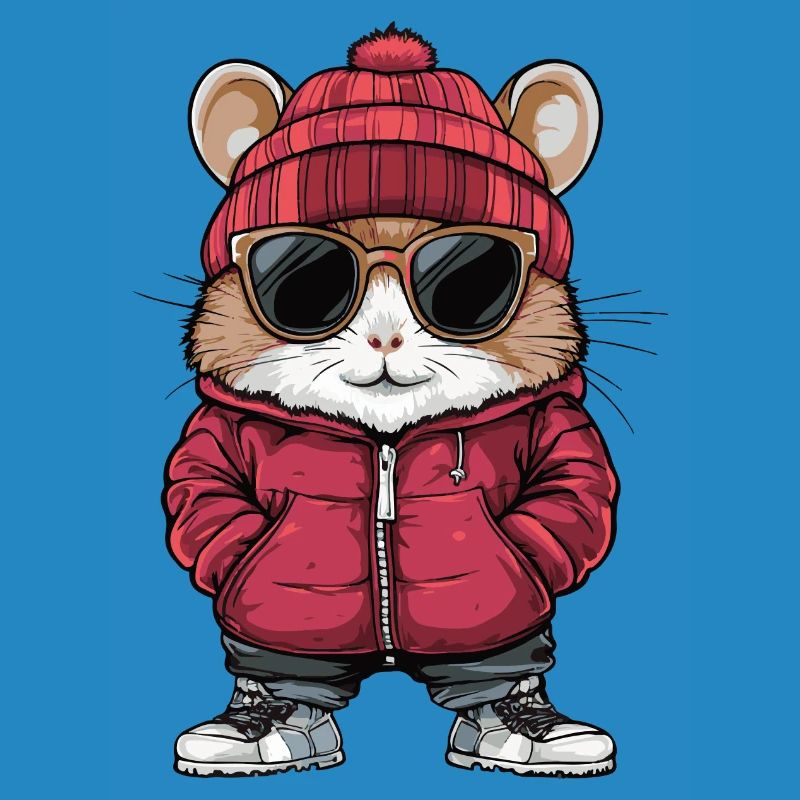 Hamster Winter Comic