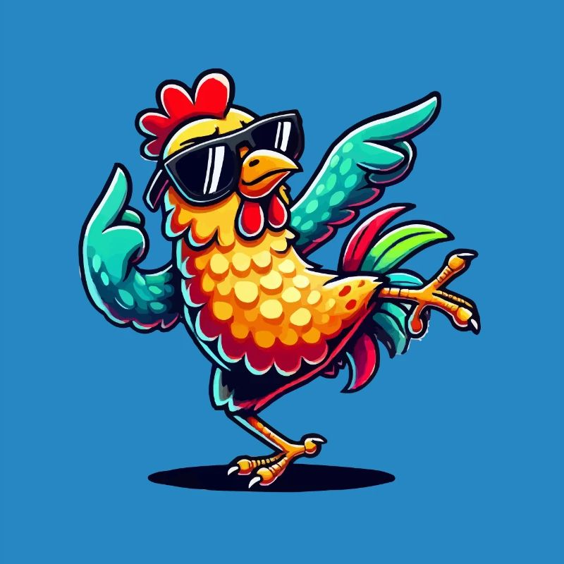 Huhn Comic