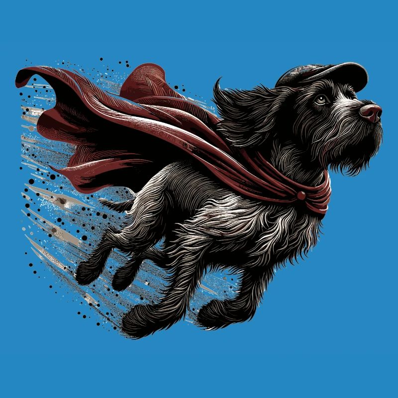 Super Dog German Wirehaired DD Pointer Gift
