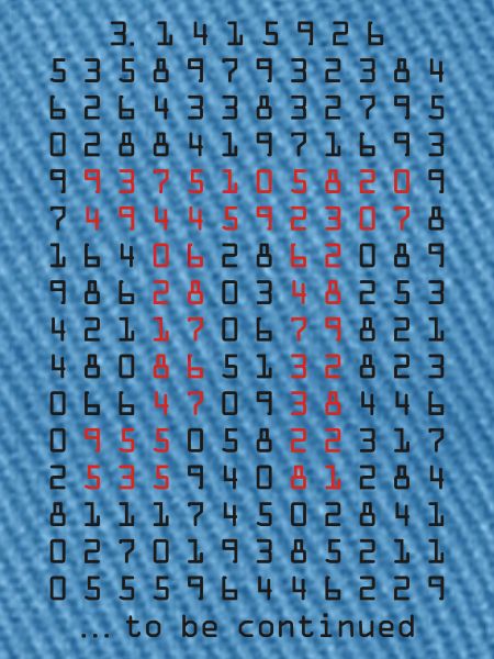 pi - 3,14159265 - nerd - mathematik