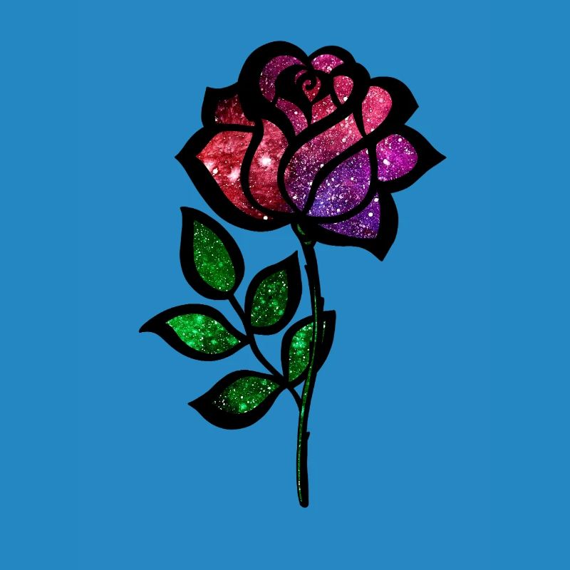 Kosmische Rose