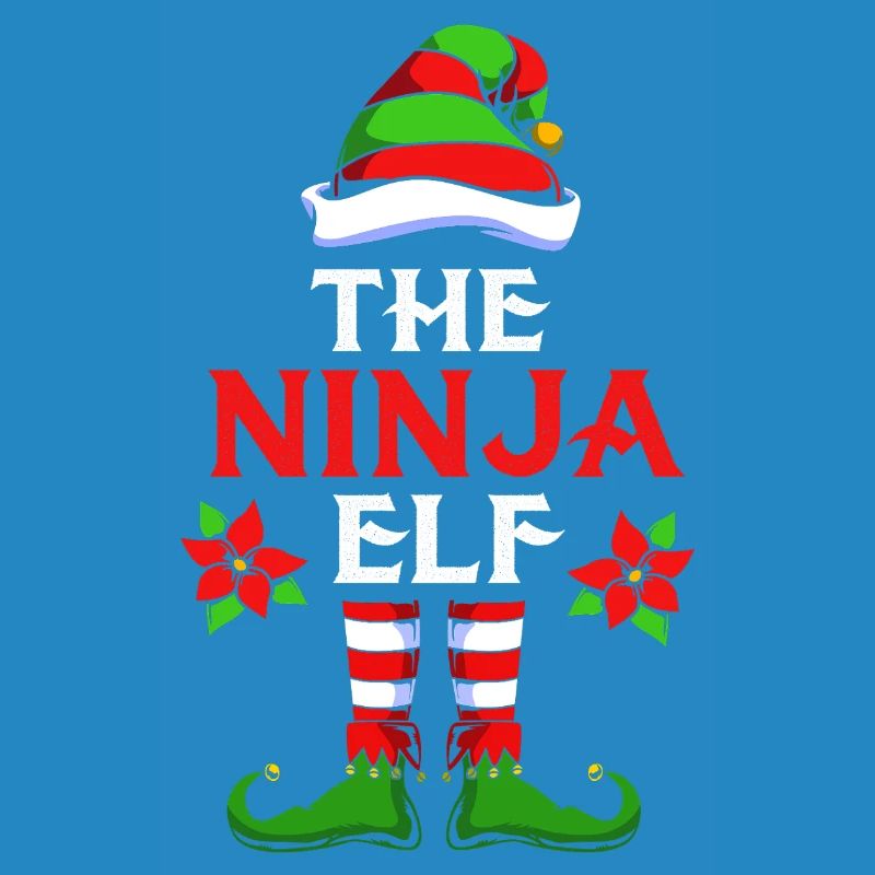 Elfe Elf Weihnachtsgeschenk Ninja