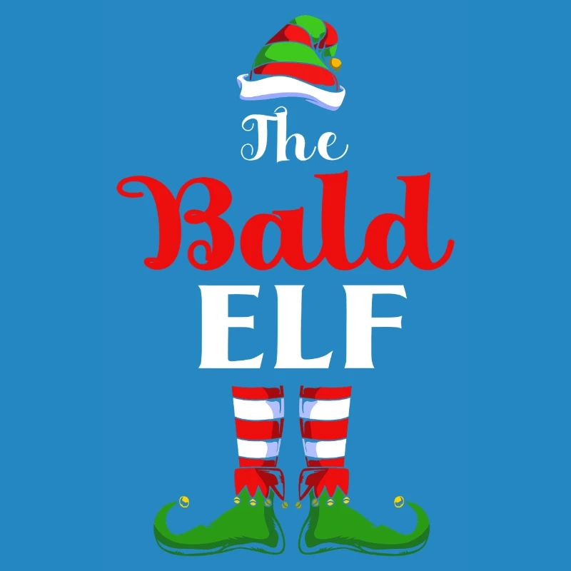 Elfe Elf Weihnachtsgeschenk Glatze