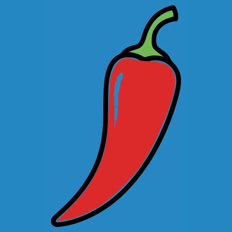 Chili Pepper Hot Comic