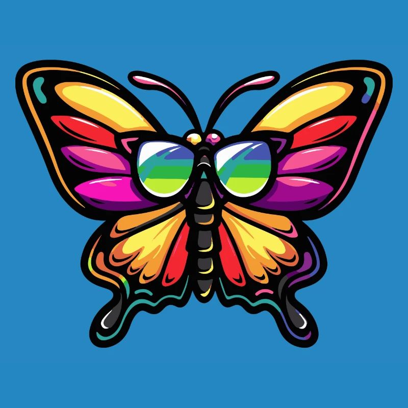 Papillon Bande Dessinée Cool