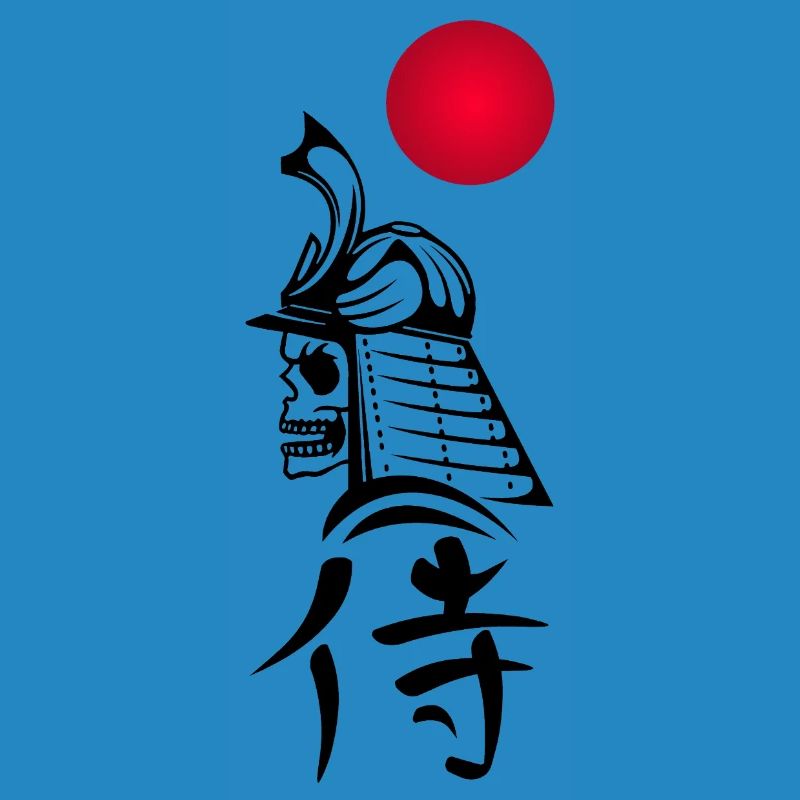 Schwarzer Samurai und Rote Sonne