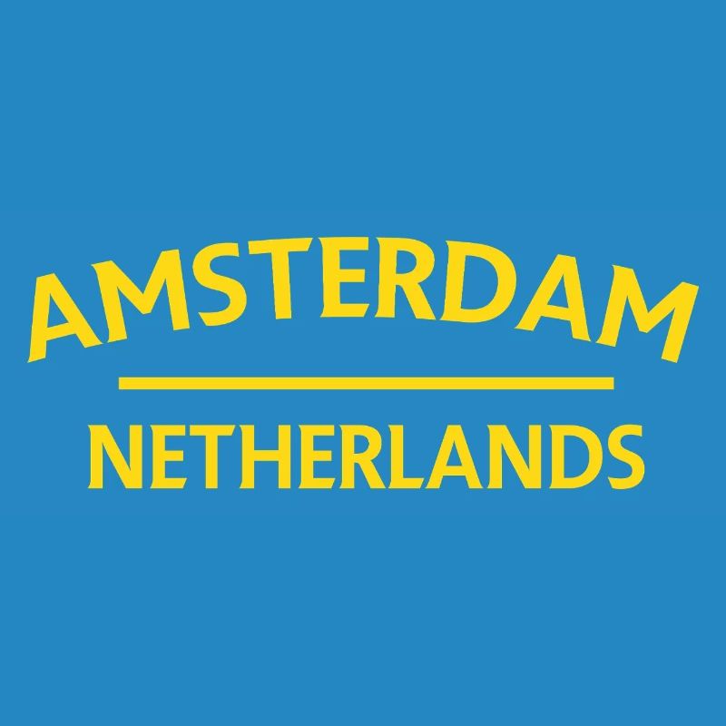 Amsterdam – Niederländisches Textdesign