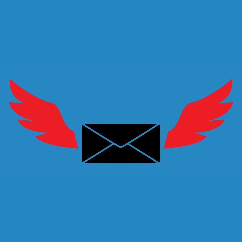 Express Mail Envelope Winged Post