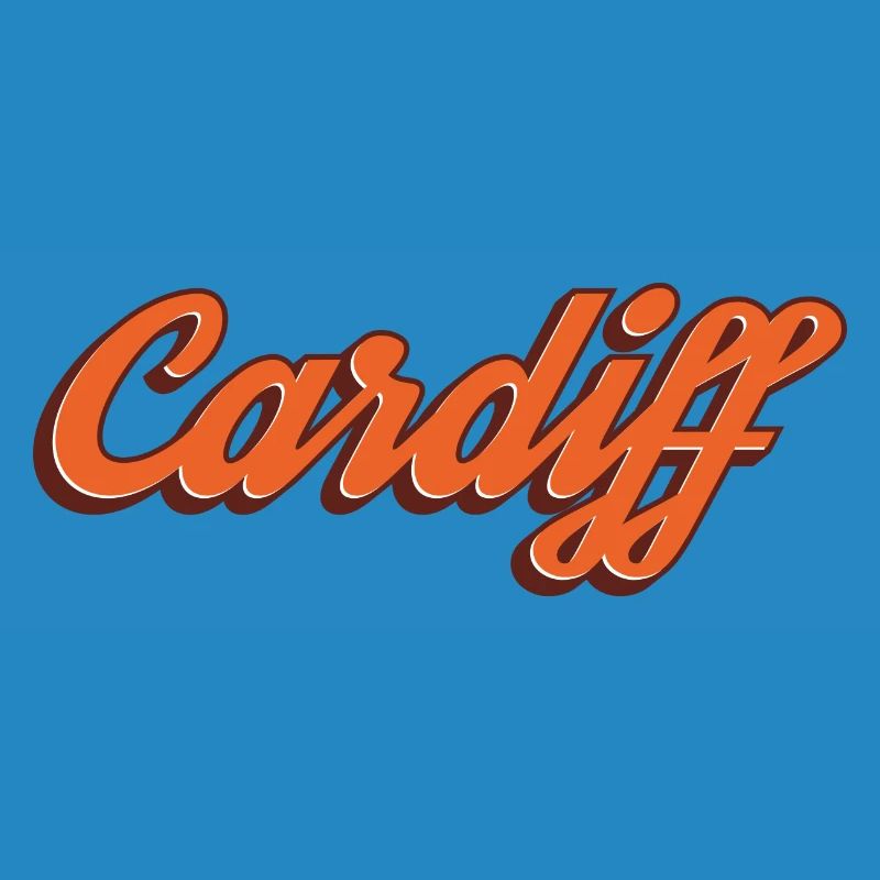 Cardiff Script Orange