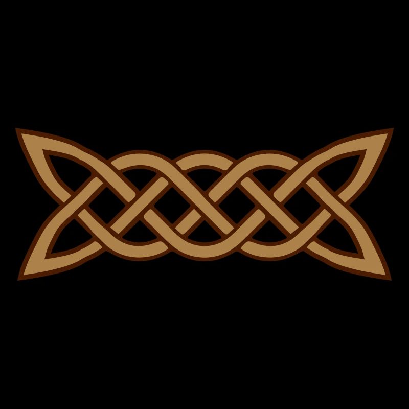 Celtic knot pattern