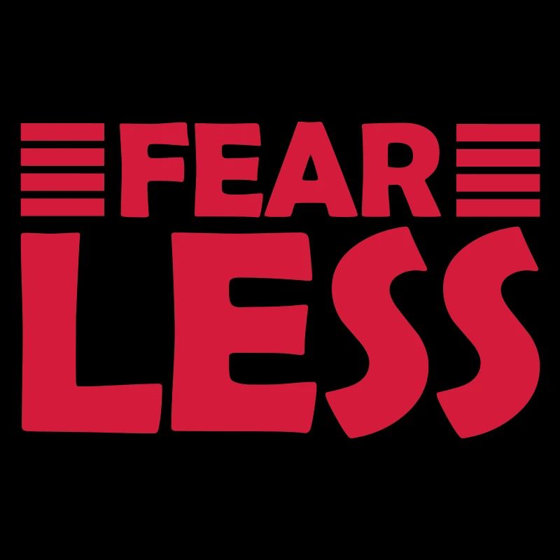 fearless Text Quote Design