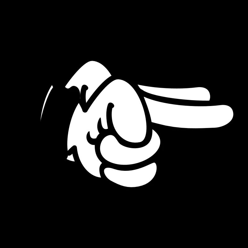 pointing finger / Zeigefinger (3c)