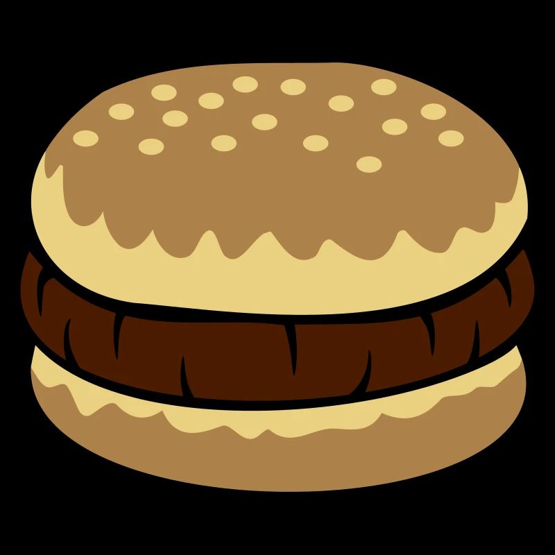 Favourite dish Cheeseburger Comic