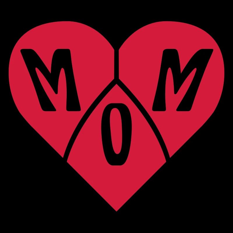 Herz Text Mom