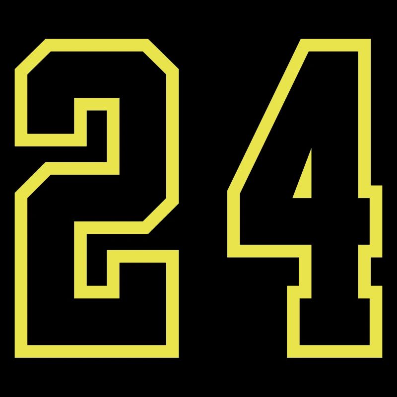 24 Number Jersey