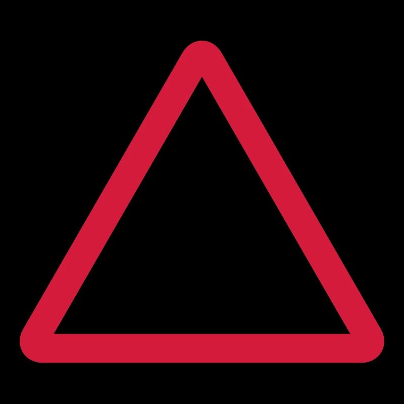 Warnschild - Dreieck