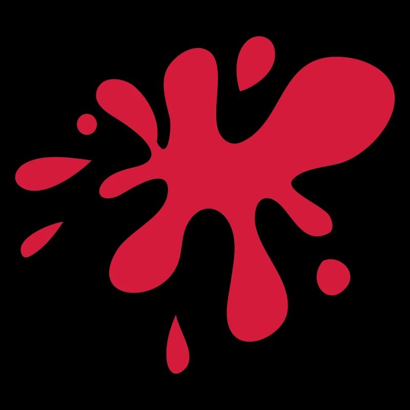Red Paint Splash