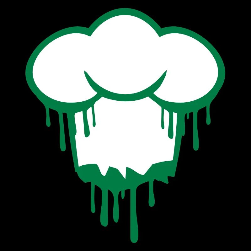 Graffiti Chef's Hat Kitchen Master Chef Cool Spray