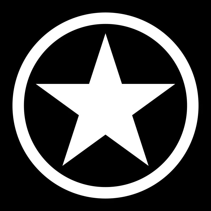 Star in circle