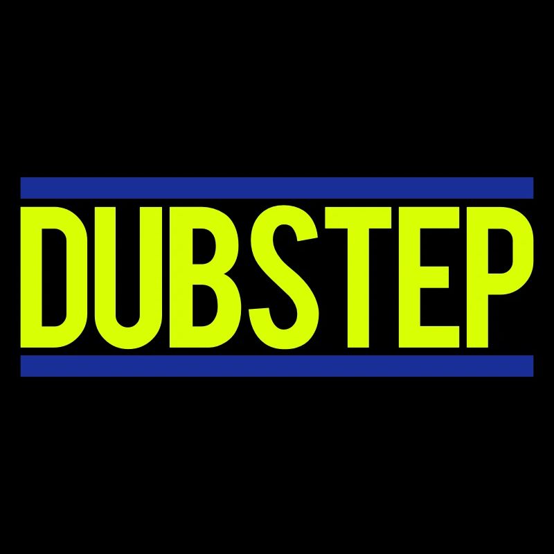 Dub Step Techno Musique Party Bar Texte Lettrage