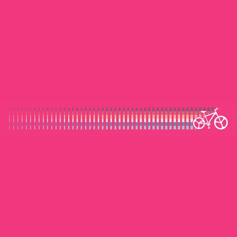 Gradient Barcode Sunset