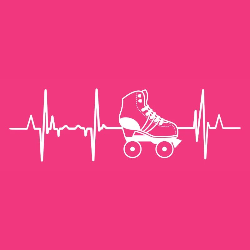 Rollerskates Herzschlag
