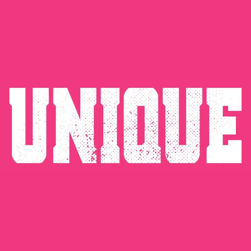 unique, unique, unique valeur de soi unique