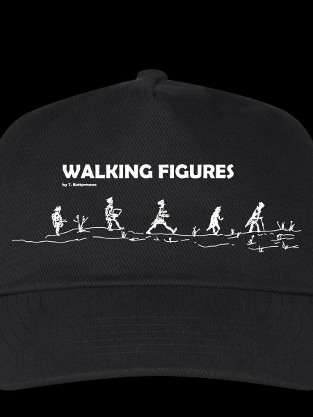 walking Figures white