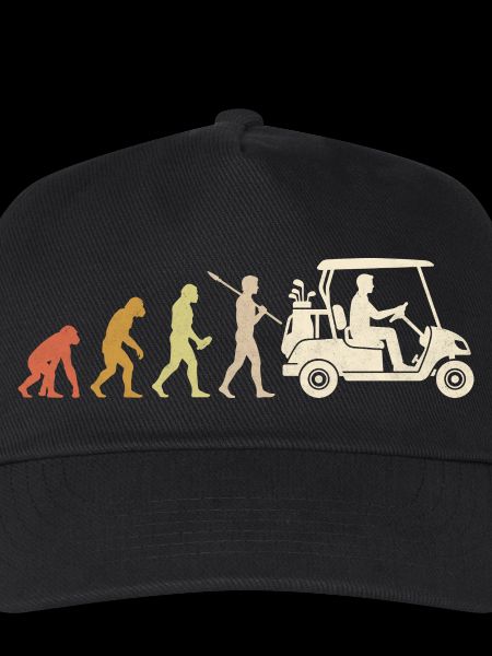 Golfwagen-Evolution Lustiges Golfer-Geschenk