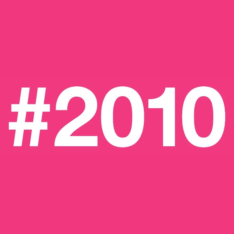 2010 Hashtag 16 ans 16e anniversaire