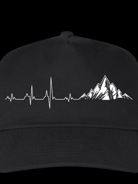 Puls-Peak-Gebirgs-EKG-Design