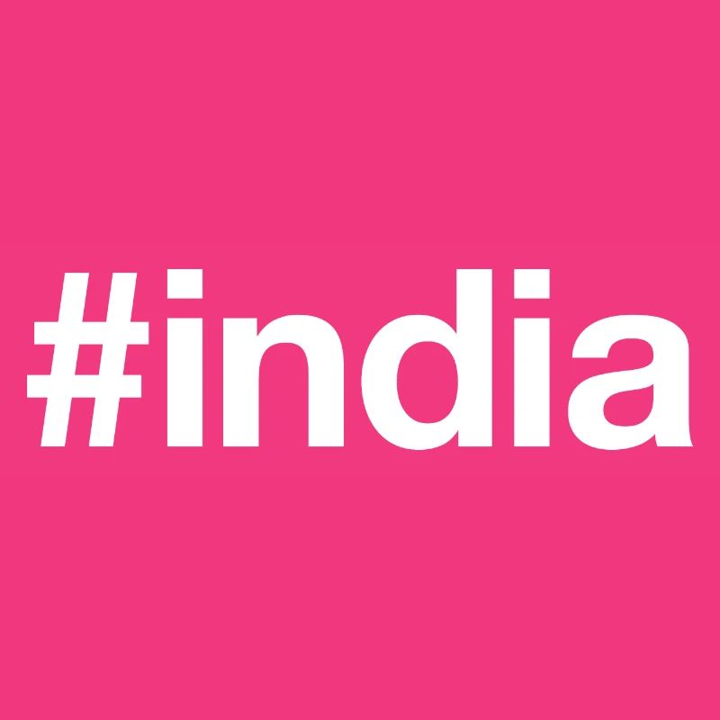 INDIA Hashtag