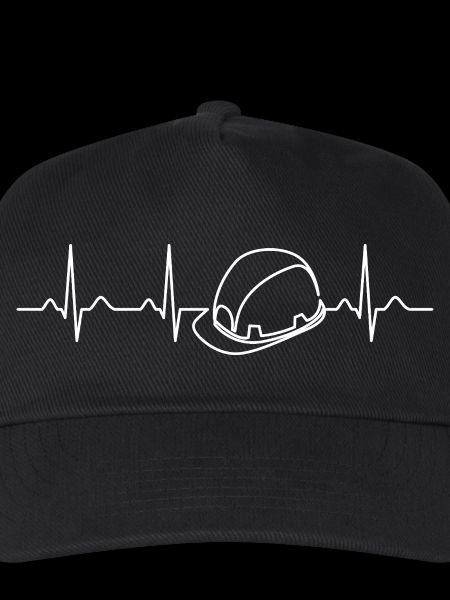 Construction Heartbeat Hard Hat Handwerkergeschenk