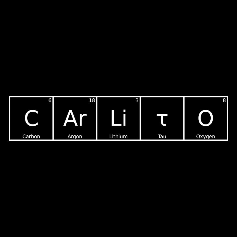 Carlito Name First Name Chemistry Periodic Table Element