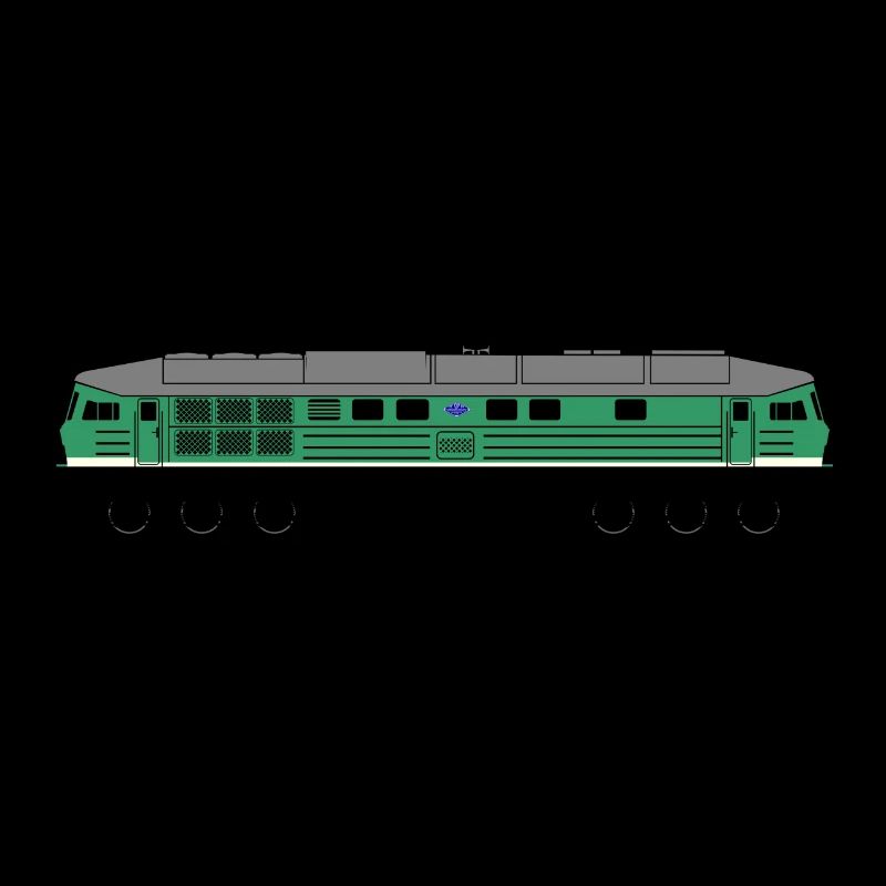 BR 130 côté vert IC inter inter intercity Wismut