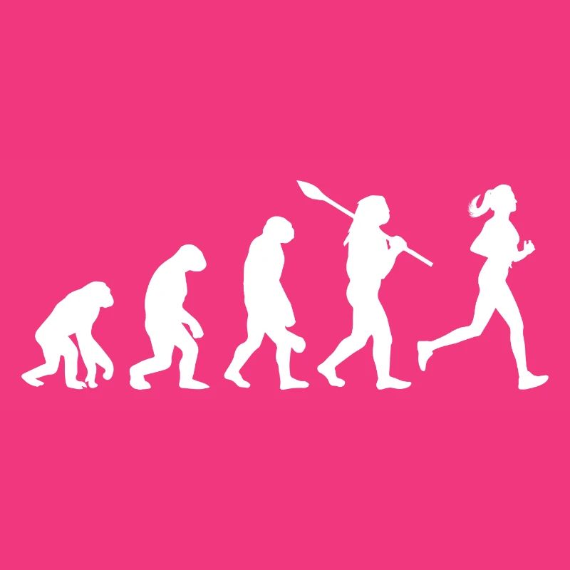 Évolution de la silhouette de la femme en course