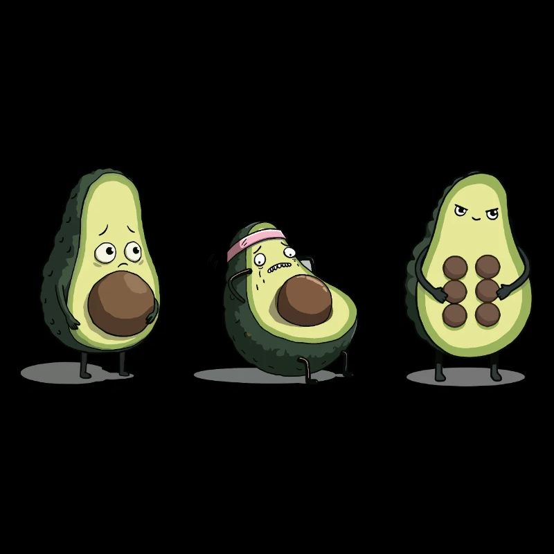 Evolution des Avocado-Körpers