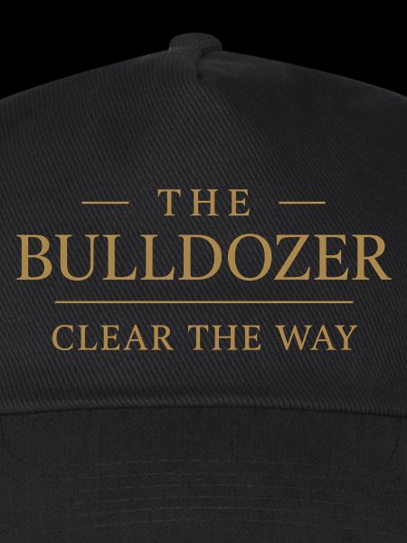 The Bulldozer – Edles Goldlogo Design