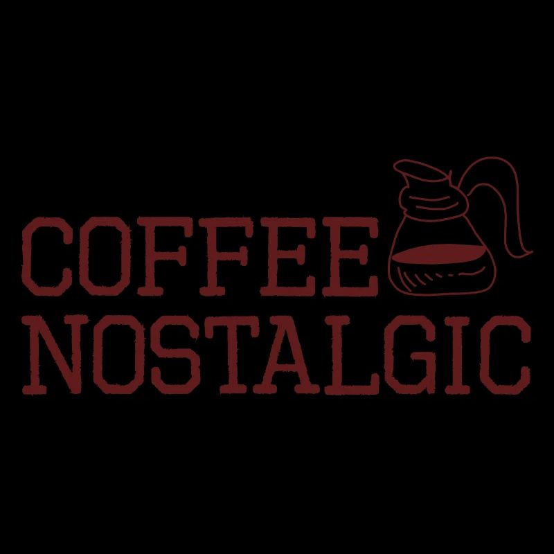 Coffee lover nostalgisch