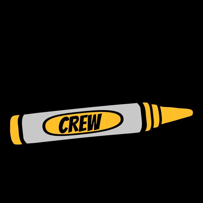 Kindergarten Crew Wax Crayon Team