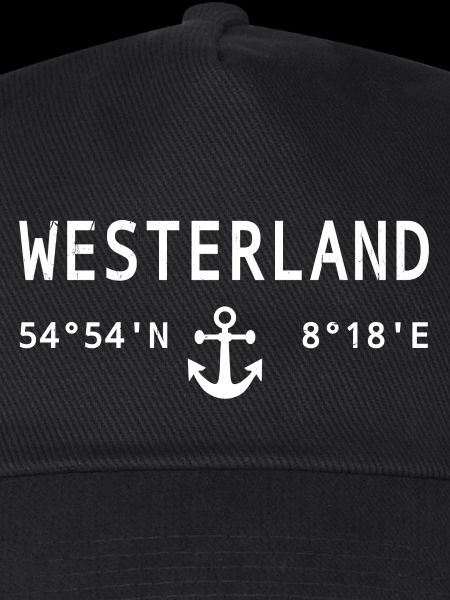 Westerland-Design mit Kompass und Anker