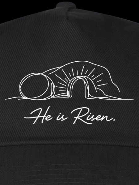 Christliches Oster-Leergrab-Design