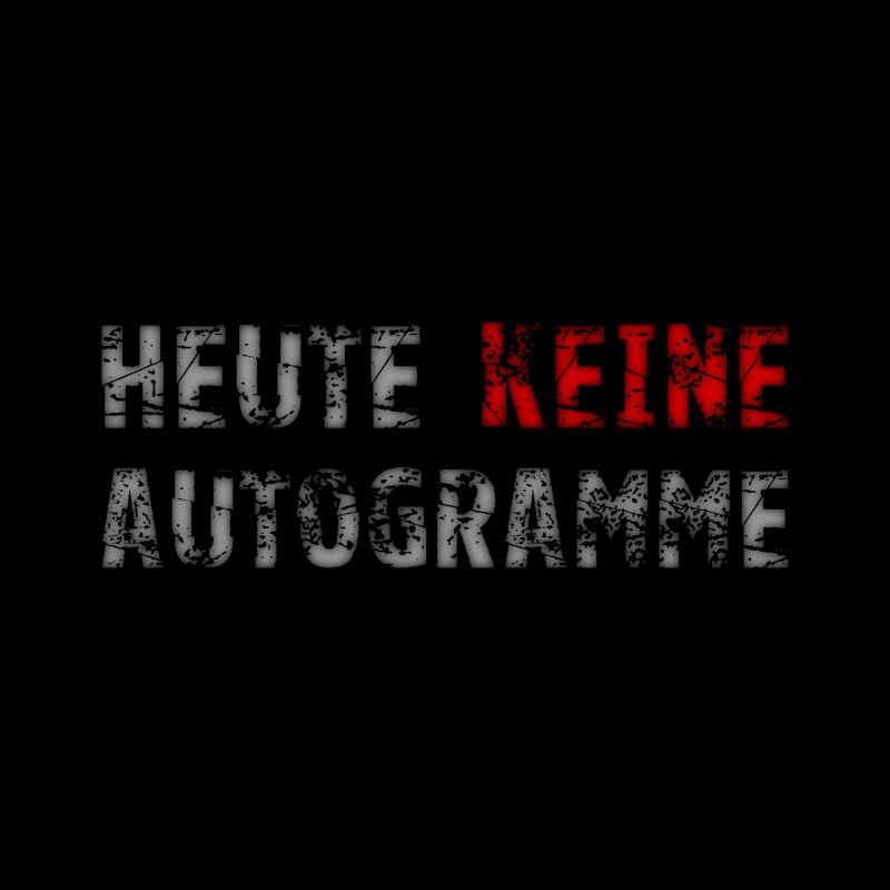 Il n'y a pas d'autographes