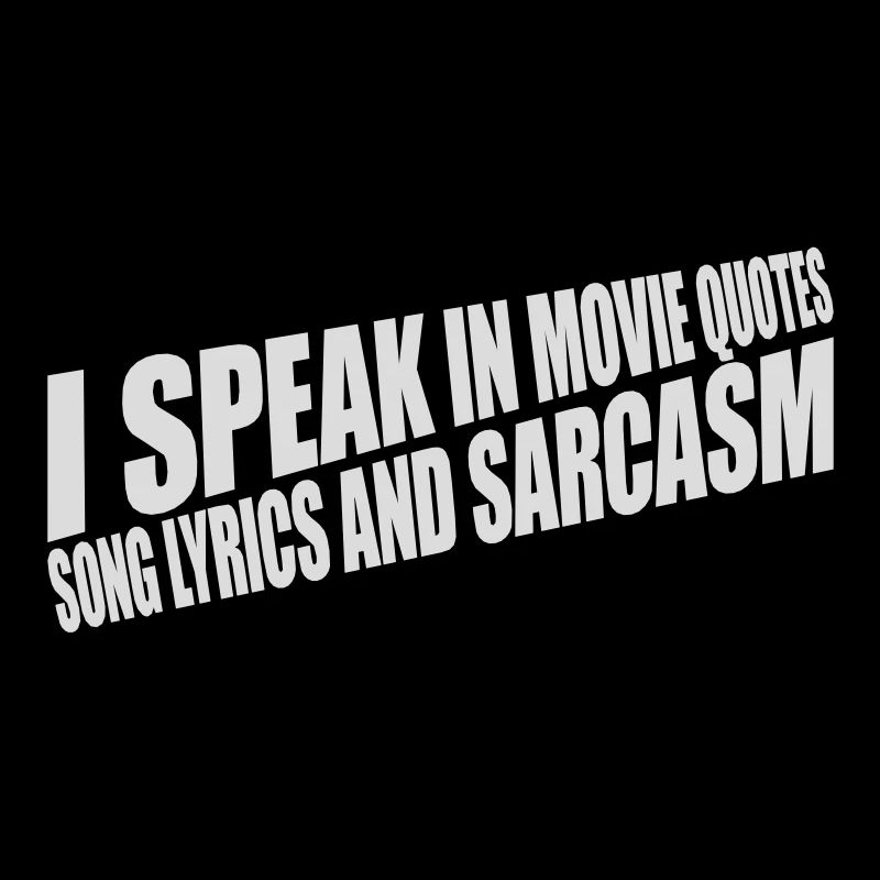 speak lyrics and sarcasm